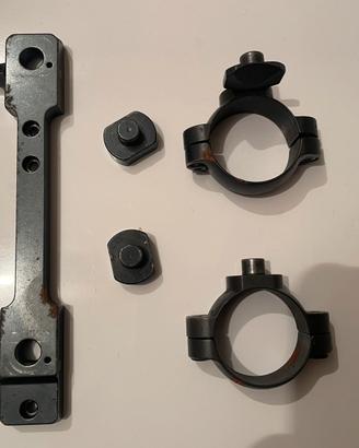 Slitta con attacchi rapidi doppi leupold originle