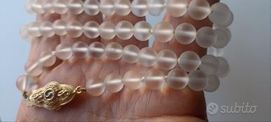 cristallo di Rocca cm 68 diametro mm8