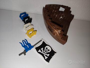 LEGO Castel e pirati parti di ricambio rovinate