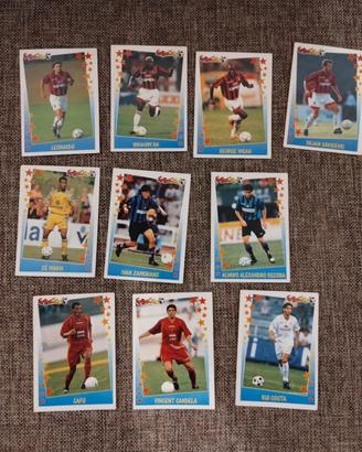 10 campioni supercalcio 1997/98 panini