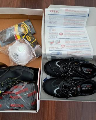 Scarpe Antinfortunistiche Tg. 42 (Alte + Basse)