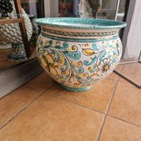 vaso ceramica caltagirone 
