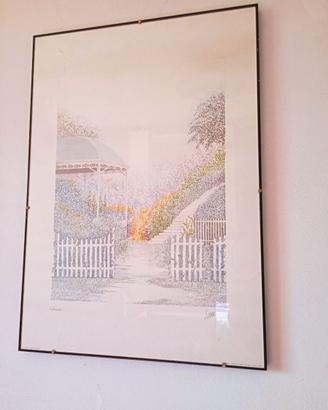 litografia puntinista 70x50
