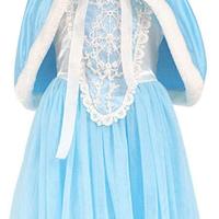 Costume di carnevale di Elsa da principessa