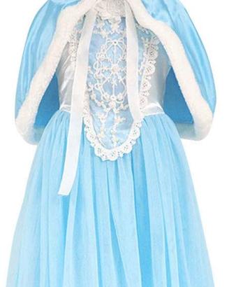 Costume di carnevale di Elsa da principessa