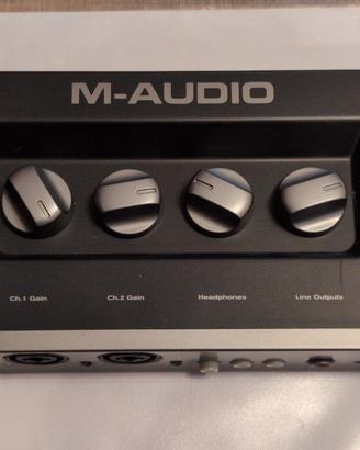 Scheda Audio USB M-Audio M-Track (2 In / 2 Out)
