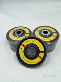 50 dischi lamellari grana 120 diametro 125