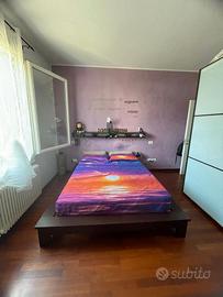 Letto matrimoniale + armadio