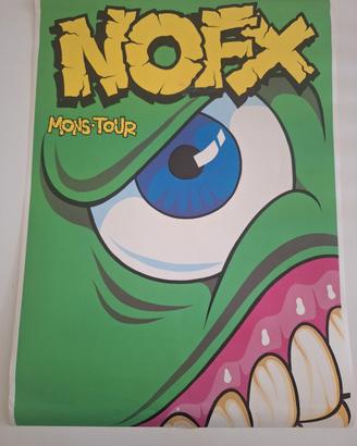 NoFx Poster Mons Tour anni 90