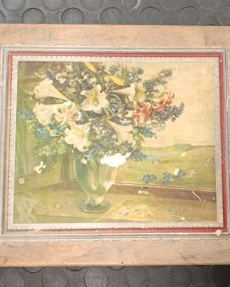 Cassetta in legno vintage STOCK