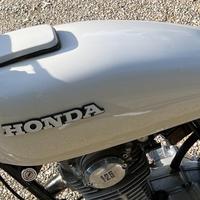 Serbatoio Honda epoca bianco restaurato