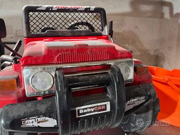 Jeep due posti per bambini