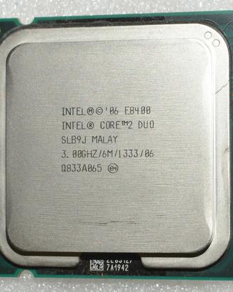 Processore Intel® Core(TM)2 Duo E8400 3.00 GHz