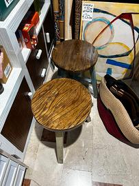 Sgabello in legno