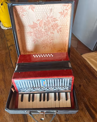 Piccola Fisarmonica Russa di studio da collezione