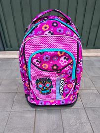 Zaino Seven con trolley per bambina
