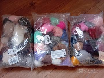 sacchi di pom pom per cappelli