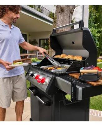 GRILLMEISTER® Barbecue a gas 4 + 1