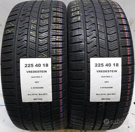 2 GOMME 225 40 18 VREDESTEIN BR1342