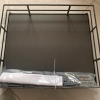 Cesto estraibile da avvitare in acciaio