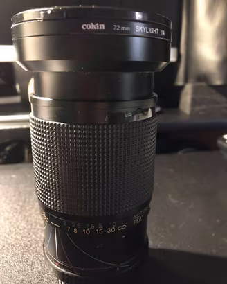 Teleobiettivo ottica reflex 28-105mm f3.5