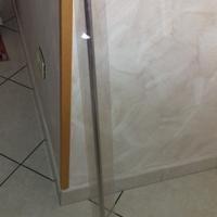 Asta appendi mestoli per cucina in acciaio