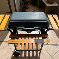 BARBECUE CARBONE CON RUOTE