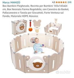 Box pieghevole bimbi