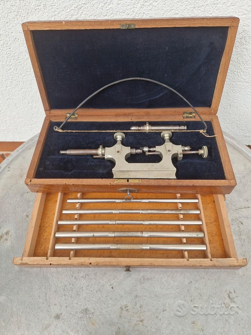 Tour à Cinghie Vintage Pour Horlogerie - Outil De Tournage Supérieur, Occasion En état Fonctionnel