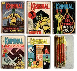 LOTTO FUMETTI KRIMINAL ANNI DA 1965 A 1968
