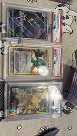 carte pokemon rare e degradate