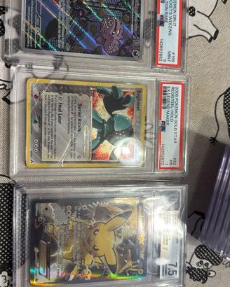 carte pokemon rare e degradate