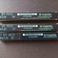 maschi per filettare M8x1.25, 3 pz