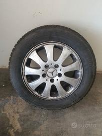 4 Gomme invernali + cerchi Mercedes  185/65 r15