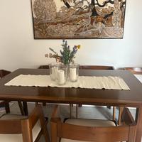 Tavolo allungabile rettangolare in legno