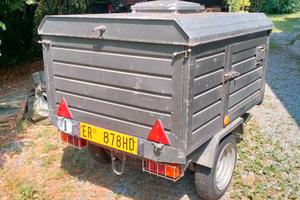 Carrello appendice per trasporto animali