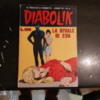 diabolik inediti originali anno IX 1970