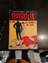 diabolik inediti originali anno IX 1970