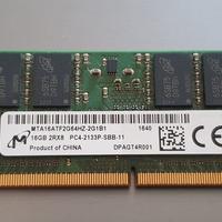 SODIMM Micron 16gb DDR4 2133mHZ