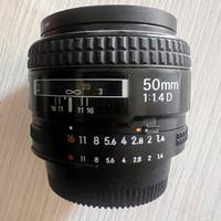 Nikon 50 mm 1.4