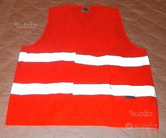 Gilet alta visibilità con bande rifrangenti