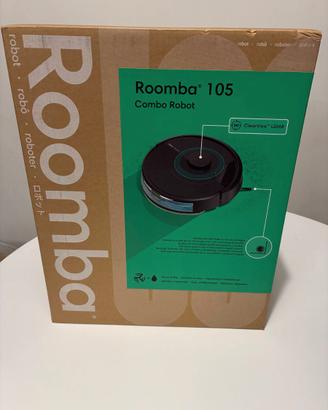 Robot Aspirapolvere Roomba 105 Combo NUOVO