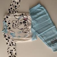 Pigiamino Disney Dalmata azzurro (12mesi)