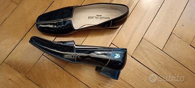 Scarpe vernice nero donna 39
