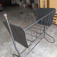 Culla in ferro battuto