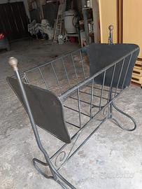 Culla in ferro battuto