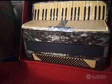 fisarmonica Hohner 120 bassi con custodia 