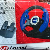 Volante PS2 V9 RF Rumble Wheel