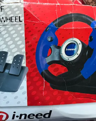 Volante PS2 V9 RF Rumble Wheel