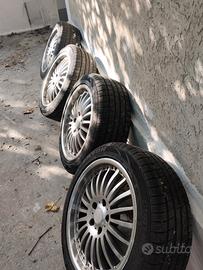 Cerchi in lega da 17 canale rovesciato 